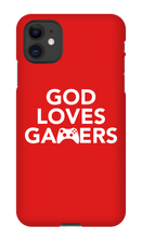 God Loves Gamers iPhone Case