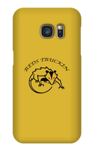 Reds Truckin Black Letters Samsung Cases