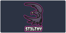 St3lthy XXL Gaming Mousepad Raven Design