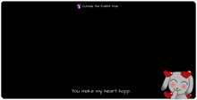 Heart hopp - Desktop Matte