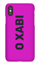 O Xabi iPhone Phone Cases - Logo OXabi Black