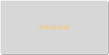 rjsghost XXL Gaming Mousepad