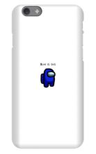 Blue is sus iPhone Phone Cases