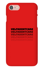 veltadontcare iPhone Phone Cases