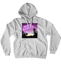 Beach Gaming Neon Sunset Hoodie (Pullover)