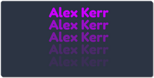 Alex Kerr XXL Gaming Mousepad