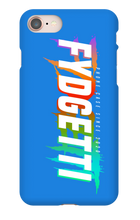 FYDGETTI White Text Design iPhone Case