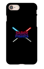 Saber Fights Lightsaber Cross Phone Case (Iphone)