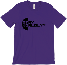 Stay worldlyy T-Shirts (Black Text)