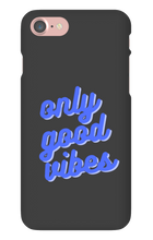 Only good vibes blue iPhone Phone Case