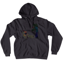 ItzJustPug attacked by zombie  Hoodies (No-Zip)
