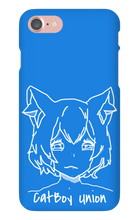 Catboy Union iPhone case (White)