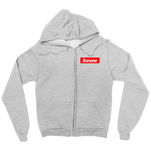 Hoodie zip "Banane"