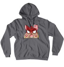 Chinchincy Angry Hoodie (No-Zip/Pullover)