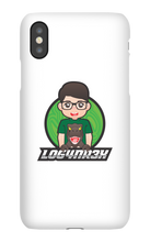l0g4nr3x iPhone Phone Cases