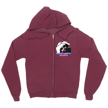 Bunny Beard Gaming Zip Up Hoodie
