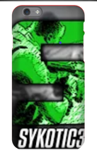 sykotic3yt iPhone Phone Cases