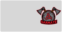 Sarmate Logo Mousepad 36"x18"
