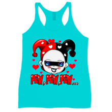 tanktop-women-racerback pew pew pew
