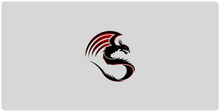 SLAYZ Logo Centre XXL Gaming Mousepad