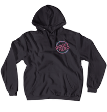 Neon Hoodie Pink Logo