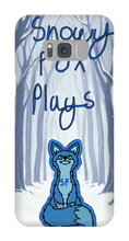 Snowy Fox Plays Samsung cases