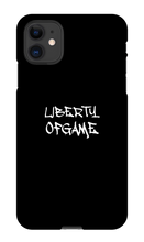 Coque iPhone Logo LibertyOfGame