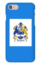 Davidson family Crest iPhone Phone Case