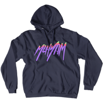 mehyaM - Neon Text Hoodie