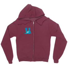 unicod10 Zip Up Hoodie