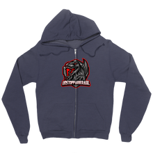 unstoppab1rage Zip Up Hoodie