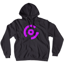 Gizmo Hoodie ⎯ Purple "Gizmo" Centered