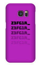 Z3FG1R_ Black Text Samsung Cases