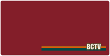 BCTV Logo with Stripes - Desk Mat