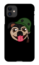 drew_the_pug iPhone Phone Cases
