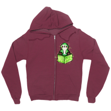 sleepingpengu Zip Up Hoodie