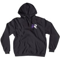 Iridium Pocket Logo Hoodie (Purple/White)