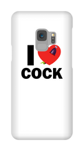 I ❤️ Cock Samsung Phone Cases