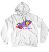 Nerdy Excursions Rocket Hoodies (No-Zip/Pullover)
