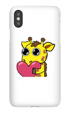 lexxlegion heart giraffe iPhone Phone Cases