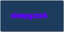 sleepy_zack XXL Gaming Mousepad