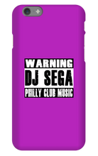 DJ Sega Warning iPhone Case