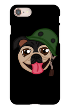 drew_the_pug iPhone Phone Cases