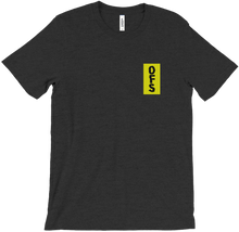 OFS yellow on left chest shirt