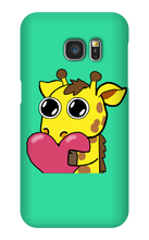 lexxlegion heart giraffe Samsung Phone Cases