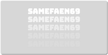 samefaen69 XXL Gaming Mousepad