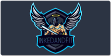 inkedandfit XXL Gaming Mousepad logo #1
