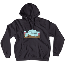 Torii's Gangsta BabyYoda Hoodies (No-Zip/Pullover)