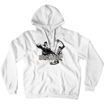 Nockedup Black Logo Hoodies (No-Zip/Pullover)
