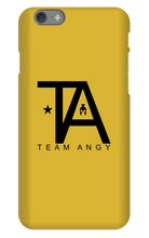 Team Angy Iphone Case || Logo Black